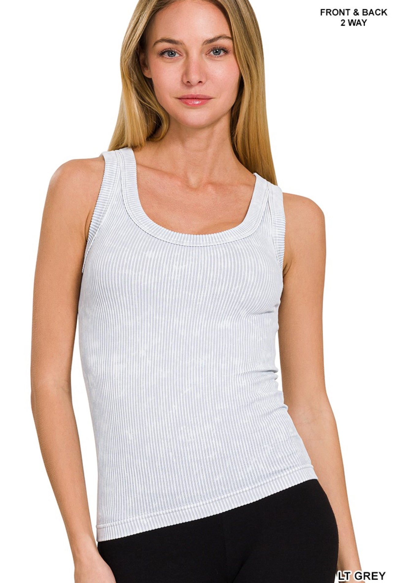 Ribbed regular tanks