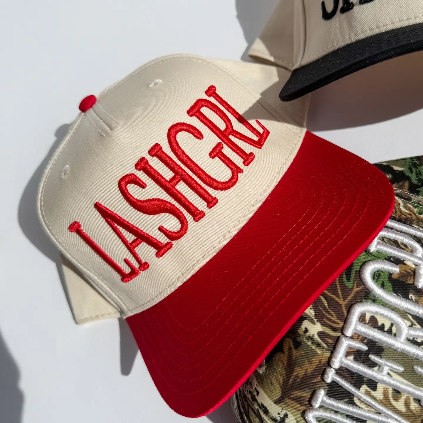 Lash Girl baseball hat