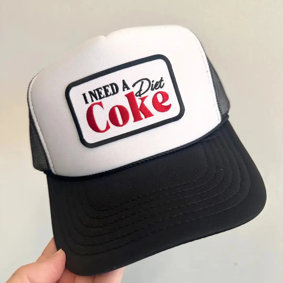 Diet Coke trucker hat