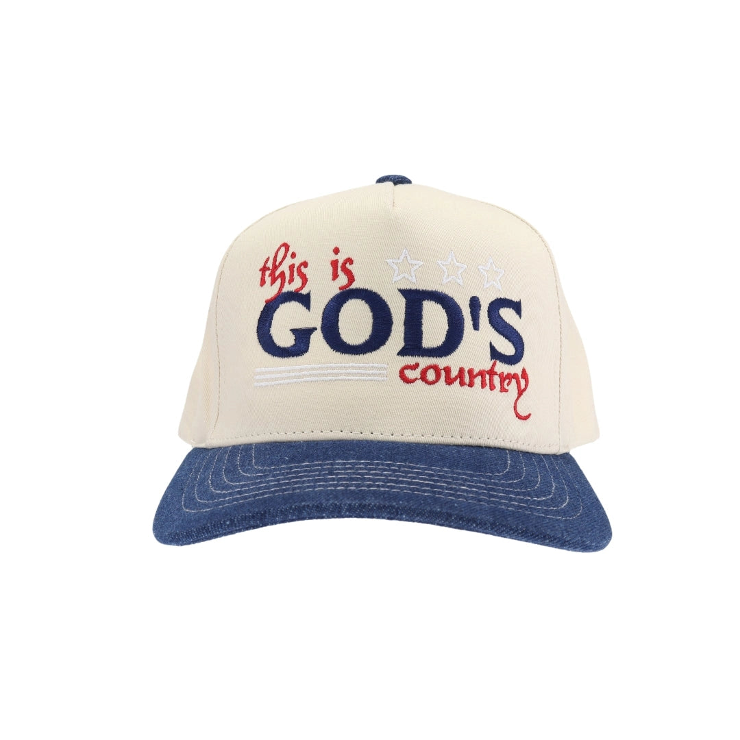 Gods country trucker hat