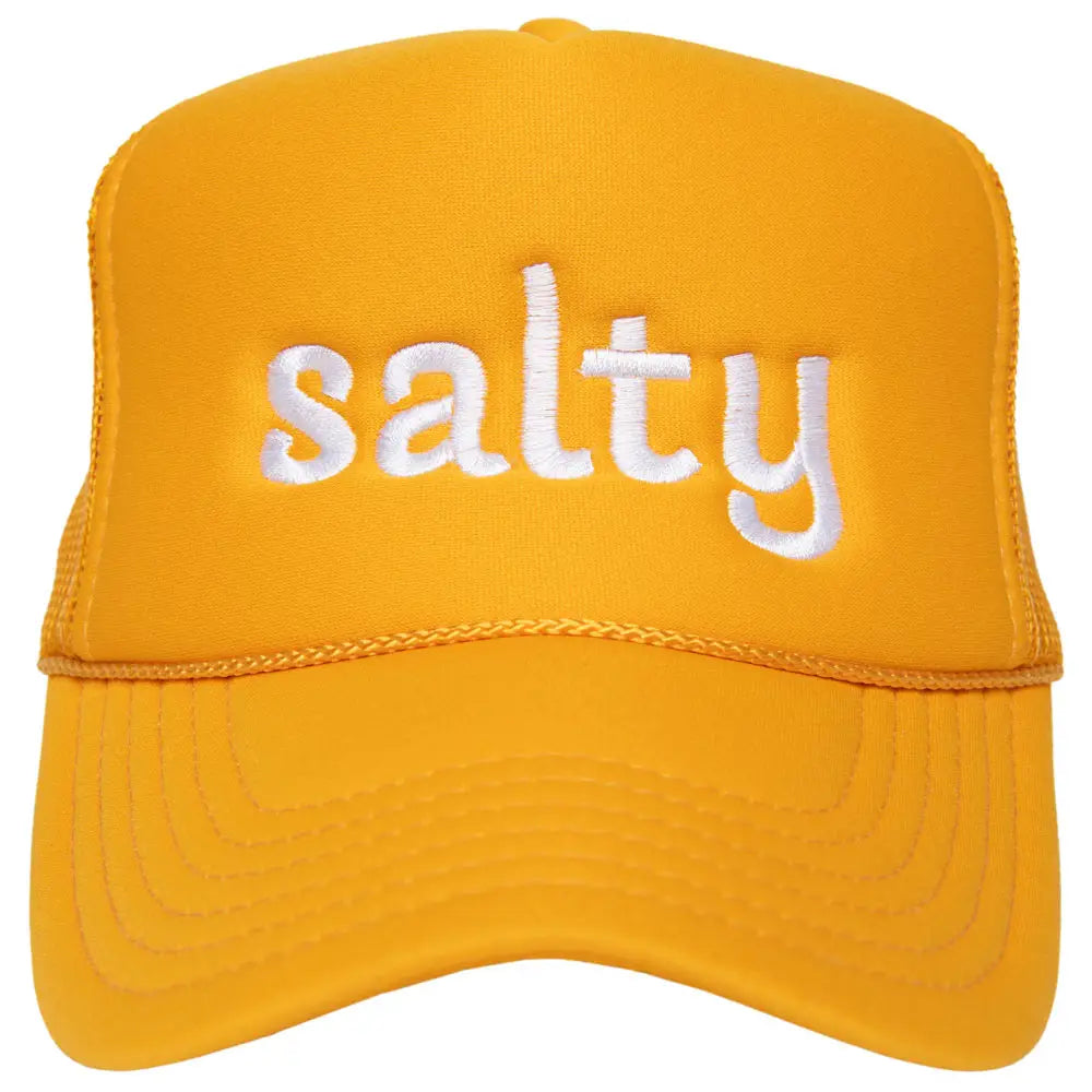 Salty trucker hat