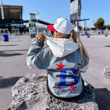 Load image into Gallery viewer, Love for Buffalo denim jacket
