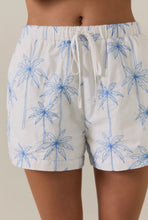 Load image into Gallery viewer, Palm tree embroidered detail shorts
