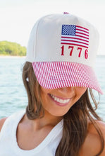 Load image into Gallery viewer, 1776 flag hat

