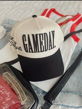 Load image into Gallery viewer, Game day- not my first tailgate trucker hat
