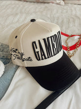 Load image into Gallery viewer, Game day- not my first tailgate trucker hat
