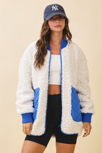 Load image into Gallery viewer, Textured fleece jacket
