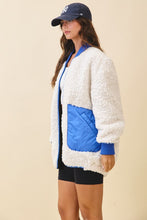 Load image into Gallery viewer, Textured fleece jacket

