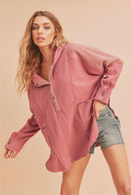 Load image into Gallery viewer, Buttoned top hoodie
