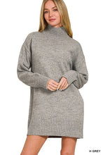 Load image into Gallery viewer, Ribbed sweater dress
