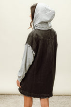 Load image into Gallery viewer, Denim hooded dress
