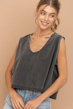 Load image into Gallery viewer, Rhinestone muscle tank
