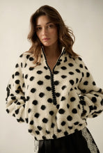 Load image into Gallery viewer, Polka dot Sherpa

