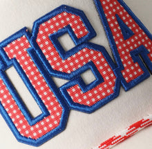Load image into Gallery viewer, USA patch trucker hat
