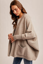Load image into Gallery viewer, Dolman sleeve open cardigan
