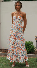 Load image into Gallery viewer, Floral bandeau dress
