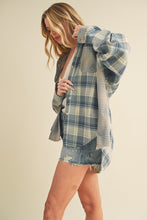 Load image into Gallery viewer, Plaid flannel shirt
