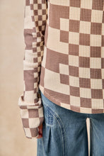 Load image into Gallery viewer, Checkered waffle thermal
