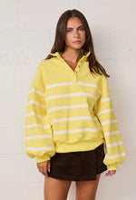 Load image into Gallery viewer, Striped button pull over

