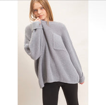 Load image into Gallery viewer, Ribbed knit sweater
