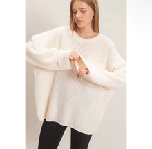 Load image into Gallery viewer, Ribbed knit sweater
