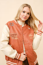 Load image into Gallery viewer, Country varsity jacket
