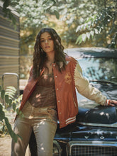 Load image into Gallery viewer, Country varsity jacket
