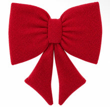 Load image into Gallery viewer, Sherpa bow pillow
