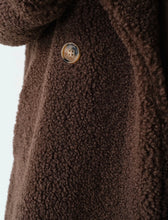 Load image into Gallery viewer, Sherpa longline coat
