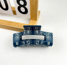 Load image into Gallery viewer, Paisley hair clip
