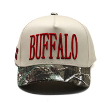 Load image into Gallery viewer, Red BUFFALO camo hat

