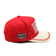 Load image into Gallery viewer, BUFFALO red + blue hat
