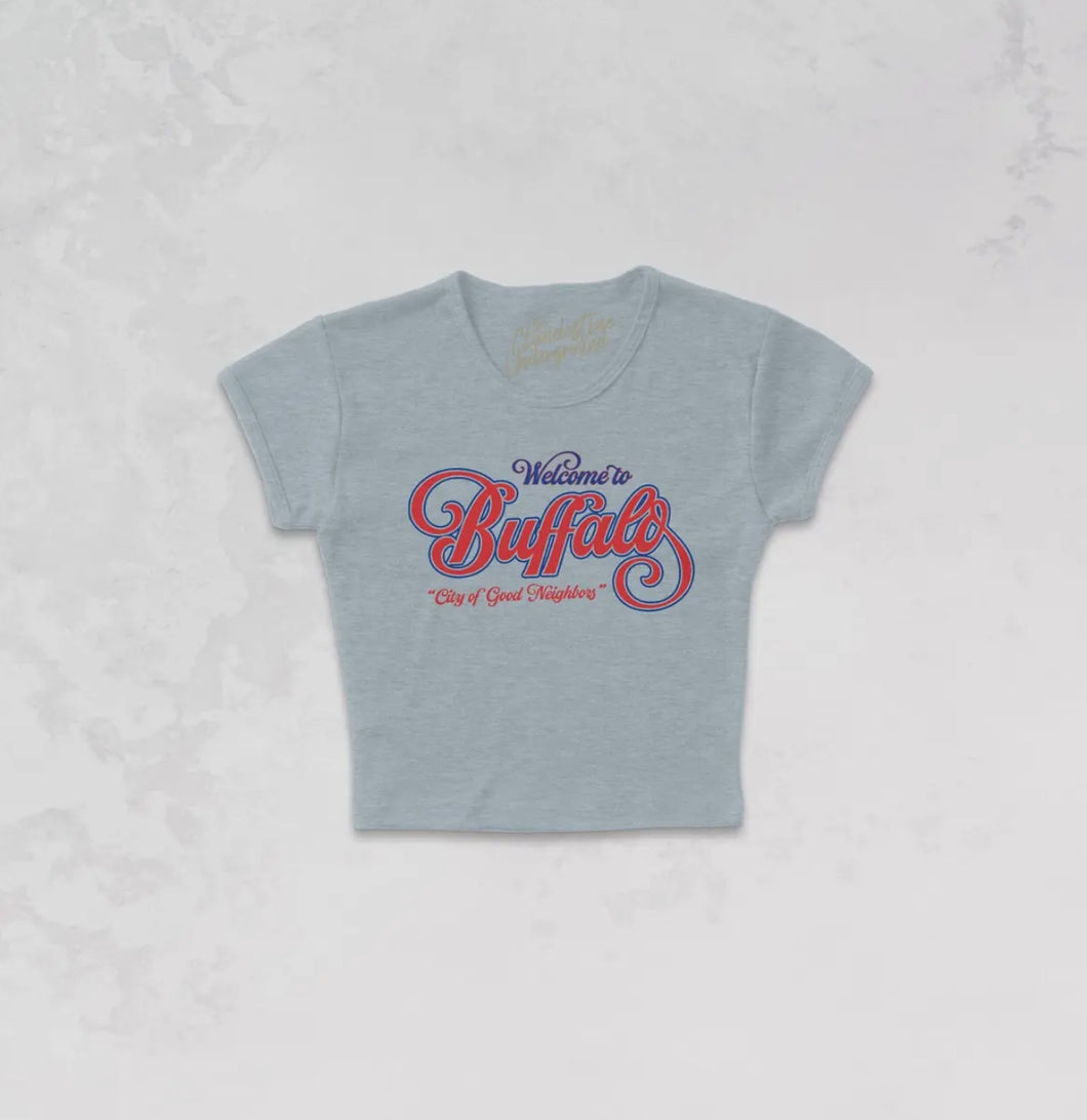 Welcome to Buffalo baby tee