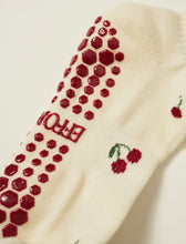 Load image into Gallery viewer, Cherries Pilates grip socks

