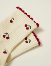 Load image into Gallery viewer, Cherries Pilates grip socks
