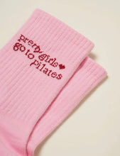Load image into Gallery viewer, Pretty girls go to Pilates grip socks
