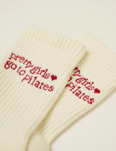Load image into Gallery viewer, Pretty girls go to Pilates grip socks

