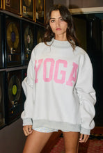 Load image into Gallery viewer, Pilates &amp; Yoga reversible mockneck sweatshirt
