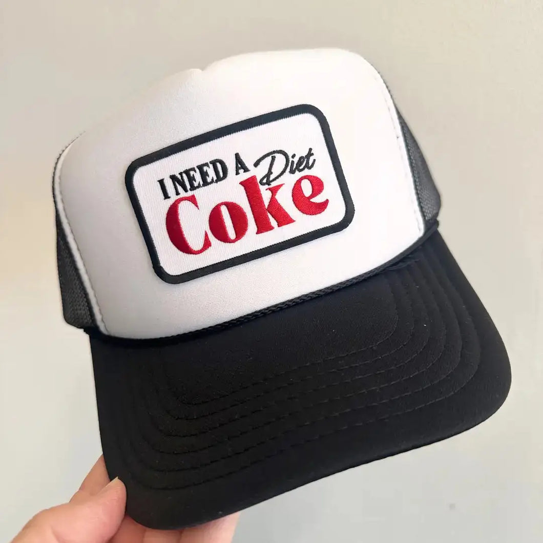 Diet Coke trucker hat