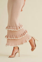 Load image into Gallery viewer, Striped ruffled long dress
