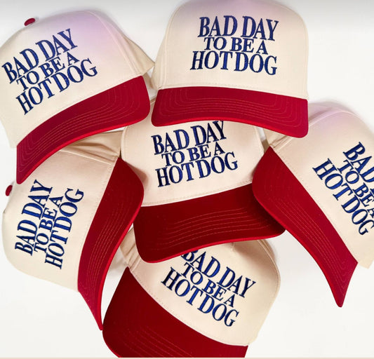 Bad day to be a hot dog hat 🌭