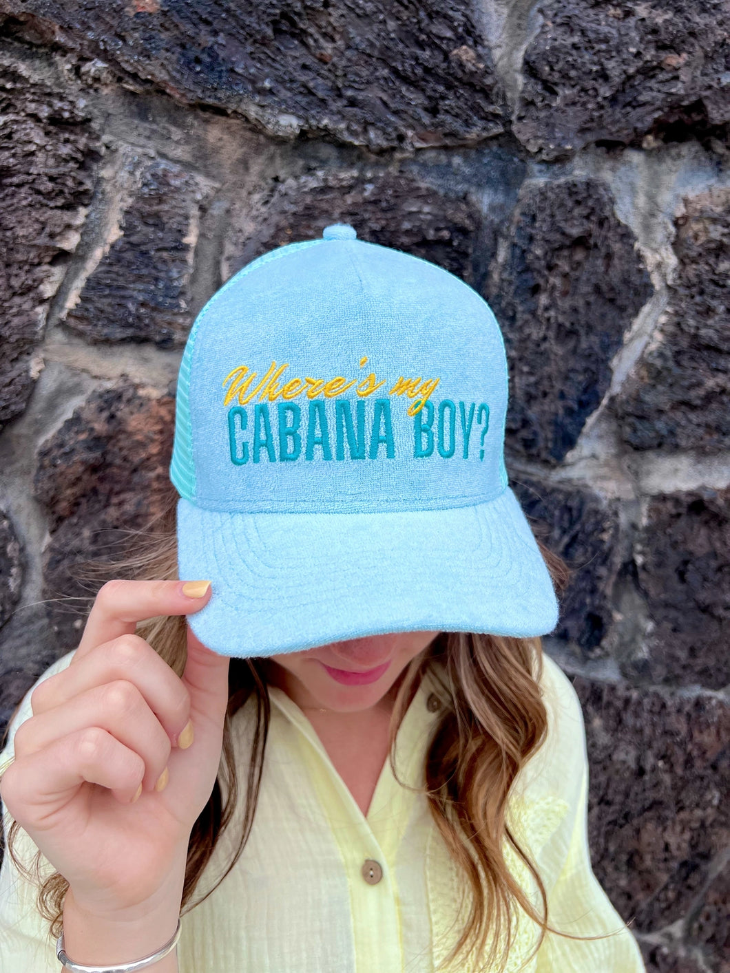 Where my cabana boy hat