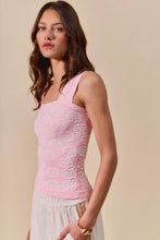 Load image into Gallery viewer, Floral seamless tank top
