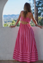 Load image into Gallery viewer, Striped midi dress
