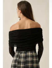 Load image into Gallery viewer, Lace foldover bodysuit
