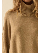 Load image into Gallery viewer, Exposed mockneck sweater
