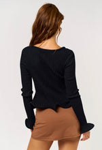 Load image into Gallery viewer, Long sleeve statement top
