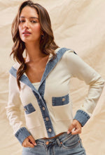 Load image into Gallery viewer, Denim contrast
