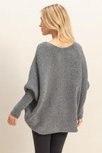Load image into Gallery viewer, Oversized boat neck sweater

