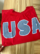 Load image into Gallery viewer, USA patch knit top
